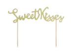 Topkagefigur guld "Sweet Kisses" 