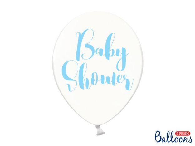 Balloner klar "Baby Shower" - 6 stk
