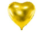 1stk. 45cm guld hjerte folie ballon