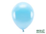 Ballon metallic lyseblå 10 stk 30cm