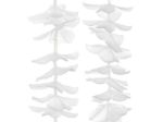 Blomsterranke - hvid 180cm