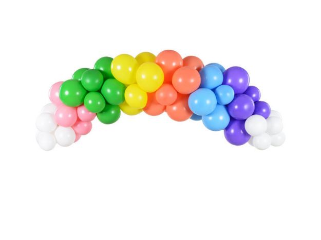 Ballonbuesæt regnbue 2 meter