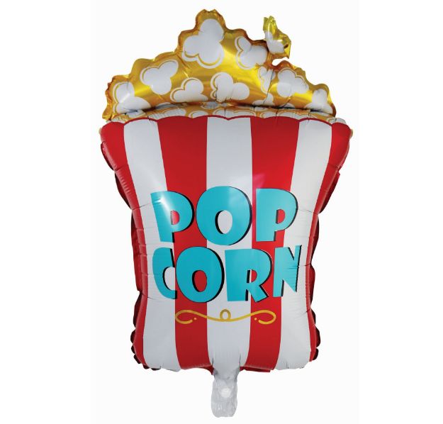 Folieballon Popcorn 46x79 cm