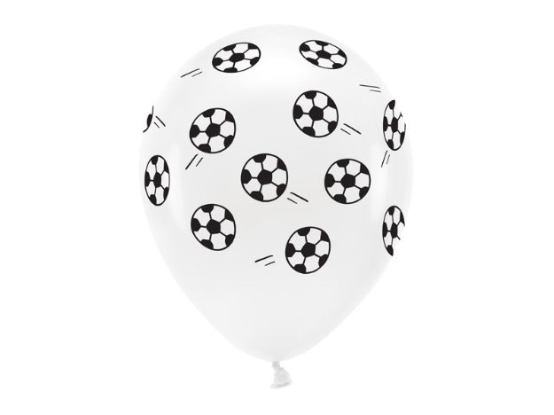 ECO balloner fodbold - 6 stk 