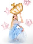 Prinsessekrone folieballon 52x42 cm